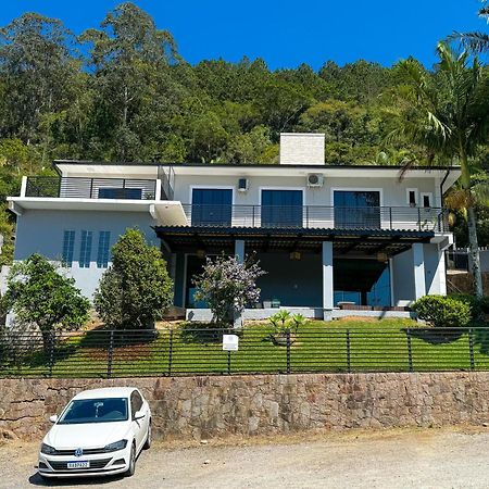 Casa Com Vista Para O Mar Em Governador Celso Ramos Exterior foto
