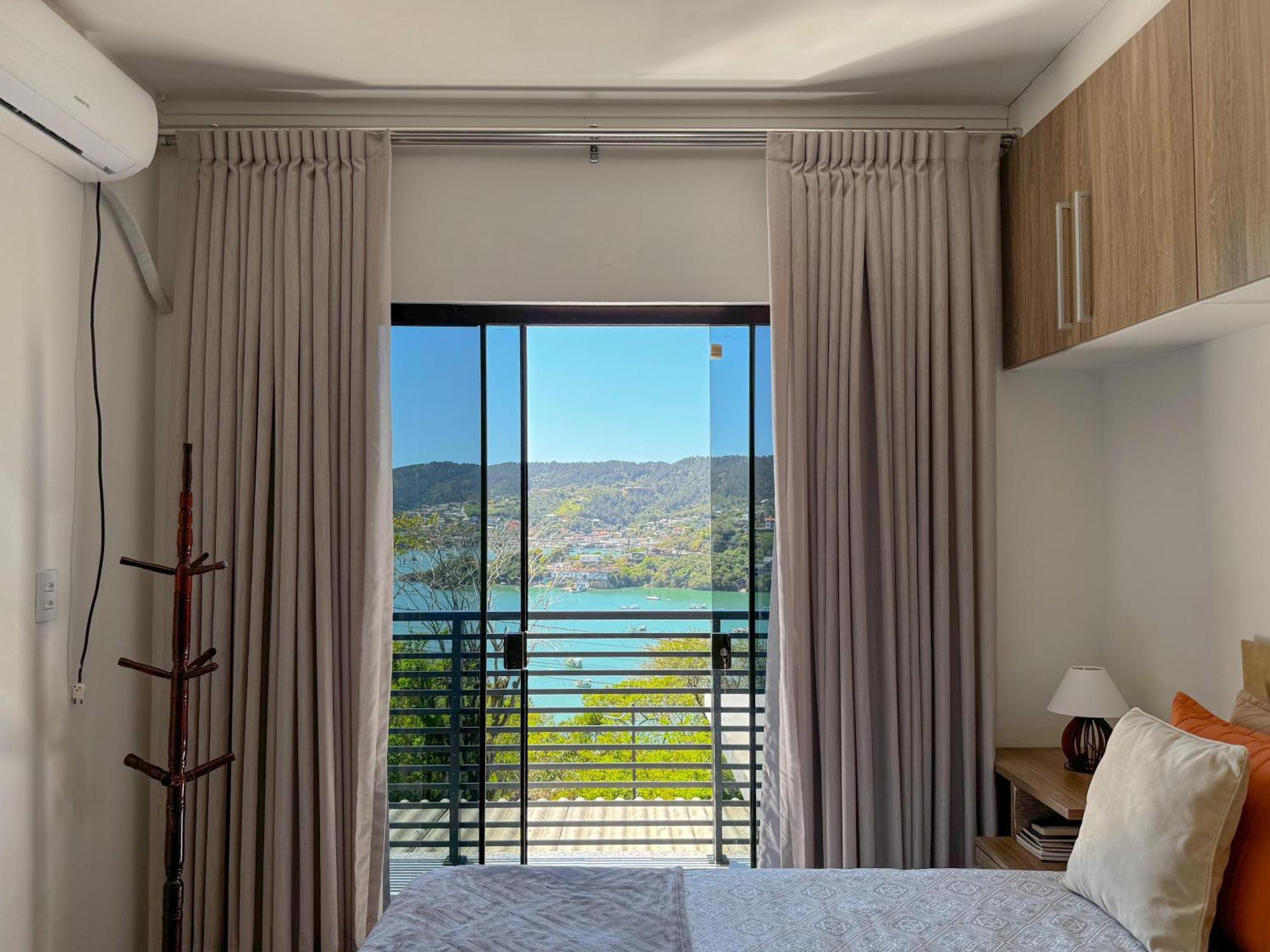 Casa Com Vista Para O Mar Em Governador Celso Ramos Exterior foto