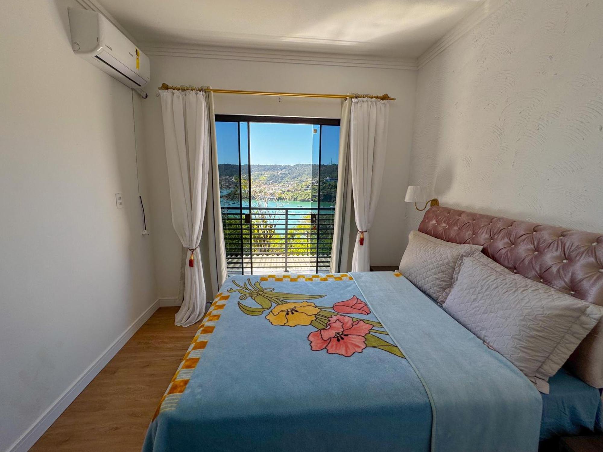 Casa Com Vista Para O Mar Em Governador Celso Ramos Exterior foto